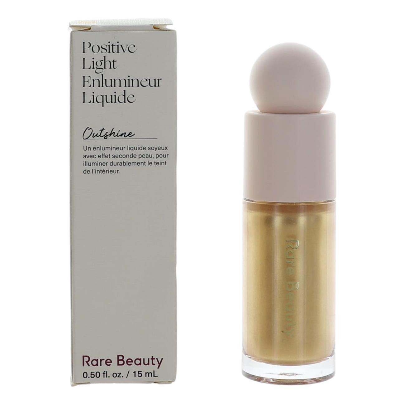 Photo of Rare Beauty Positive Light Liquid Luminizer by Rare Beauty, .5 oz Highlighter- Outshine